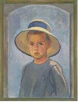 Robert Hainard enfant, peint par son père
