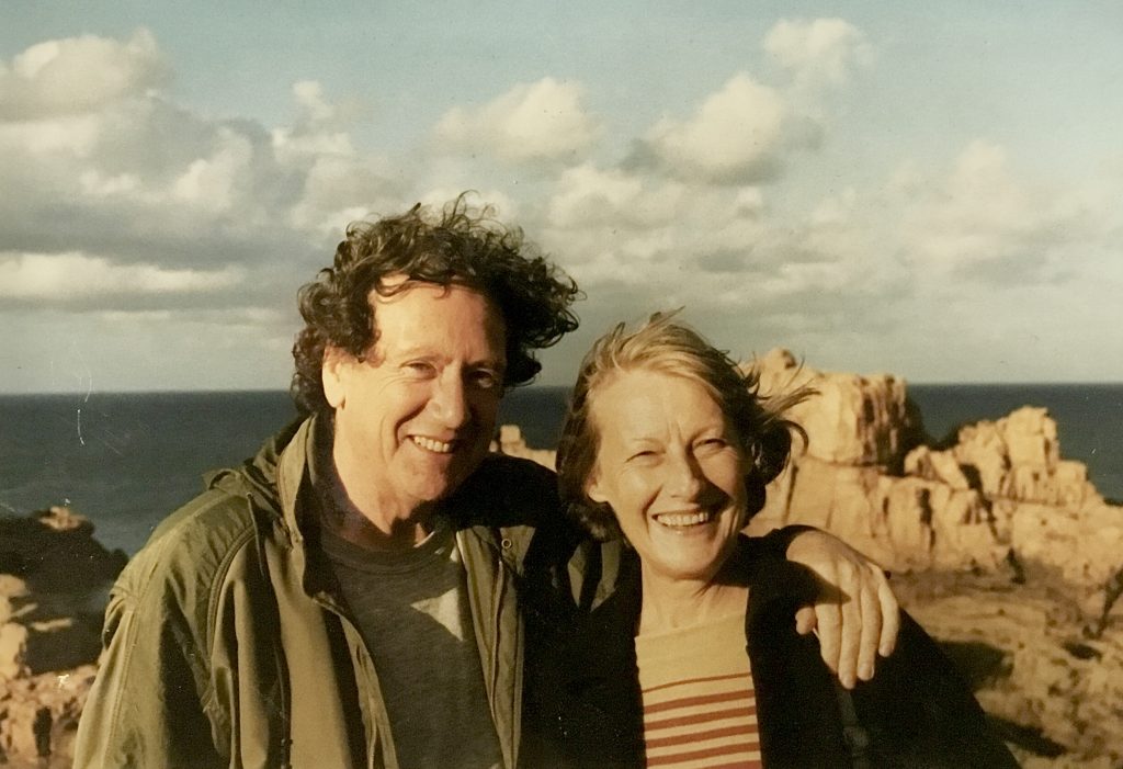 Kenneth et Marie-Claude White, Perros-Guirec, septembre 1998